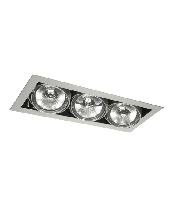 PLAFONIERA LED DA INCASSO 36W (3X12W) AR111