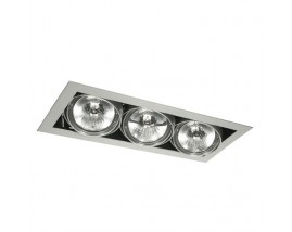 PLAFONIERA LED DA INCASSO 36W (3X12W) AR111