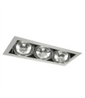 PLAFONIERA LED DA INCASSO 36W (3X12W) AR111