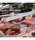 TUBO LED IN VETRO 9W 60CM 360° T8 PER ALIMENTI MACELLERIA