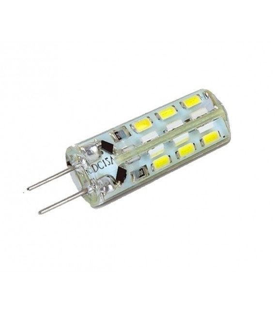 LAMPADA LED 2,5W SILICONE 12V DC G4 360°