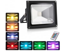 PROIETTORE LED 30W RGB + RADIOCOMANDO