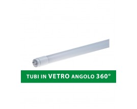 TUBO LED IN VETRO 9W 60CM 360° T8