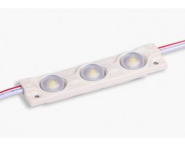 LED MODULI SMD5050-3CHIP BIANCO 12V IP65 (LENTE)